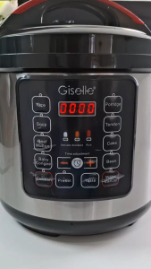 Giselle 10 in 1 Electric Digital Multifunction Pressure Cooker Non-Stick Inner Pot Rice Cooker (1000W/6L) KEA0229