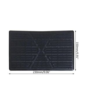 Anti-skid PVC Car Foot Carpet Pad Car Heel Mat Waterproof Dustproof Pedal Patch Cover Auto Accessories Car Heel Mat