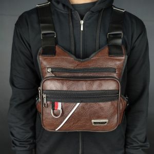 Tas Dada Kulit PU Leather Polo Amstar Best Quality 100% Real picture Chest Bag Chest Rig Bag Tas Dada