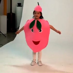 Aoduoyaya Kids Fruit Vegetable Costume Children Role Play Outfit School Stage Performance Costume