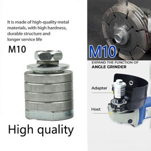 M10 Angle Grinder Accessories Grooving Machine Metal Angle Grinder Polisher Adapter