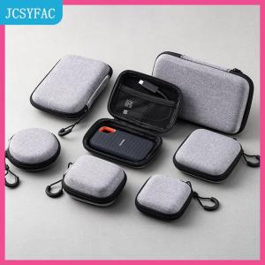 JCSYFAC Mini Cáp dữ liệu tổ chức Túi du lịch không thấm nước tổ chức Túi xách tay điện thoại di động sạc bảo vệ trường hợp tai nghe Túi