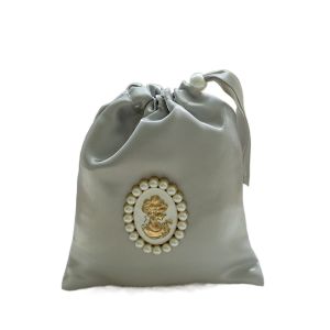 HEALMEYOU Simple Wedding Candy Bag Butterfly Orchid Elegant Empty Cloth Bag Package Candy Box Mini Sugar Bag Wedding