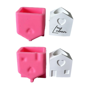 Reusable House Sturdy Silicone Mould Home Accessory Decoration for Customes Creation Perfect for Gifts