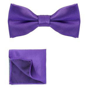 OUTOPEN Màu đơn sắc Bộ nơ cổ Polyester Cổ áo Bộ khăn tay Bộ hoa cài áo Khăn tay Bộ phụ kiện cưới Đàn ông
