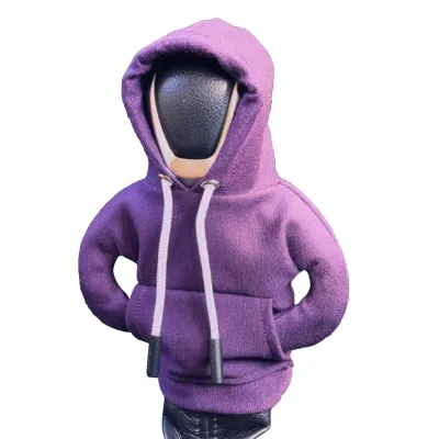 Shifts Knob Cover Fashion Hoodie Gear Handle Gear Lever Decorative Cover Manual Automatic Auto Car Interior Accessories