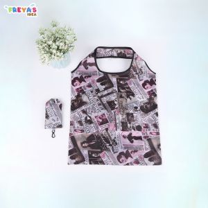 FR-T47 Tas Belanja Lipat Karakter Shopping Bag Reusable Bag Serbaguna / Kantong Belanja Ramah