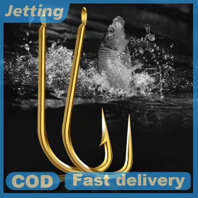 Jetting 50 lưỡi câu cá chép có gai thép không gỉ có lớp phủ cái/lốc Lưỡi Câu Cá