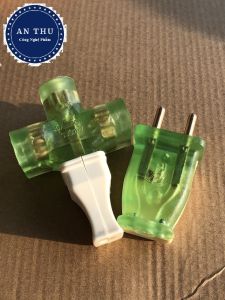 [HCM]Bộ 3 Phích Cắm Đúc Nhựa Chống Va Đập Chống Vỡ Chịu Tải Cao Siêu Bền Chân Cắm To 4.8 mm Tăng Tiếp Xúc Điện Tuyệt Vời Không Gây Tia Lửa Điện Có Đèn Led Báo Siêu Sáng Tiện Lợi