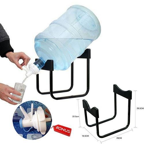 Rak Kaki Galon Air Tempat Dudukan Galon + Kran Air Serbaguna / Stand Rak Aqua Galon / Tatakan Galon Air / Penyangga Galon