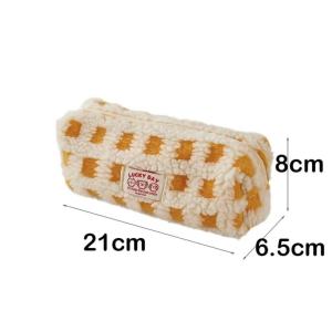 Large Capacity Creative Plush Pencil Case Cute Pen Bag Home Cosmetic Bag Storage Bag for pens Students School Stationery