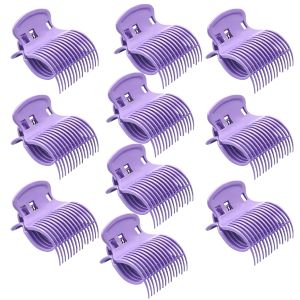 Bộ 10 kẹp giữ lõi nhiệt Medoca dùng cho máy uốn tóc điện màu đen.    Thay thế nhựa chịu nhiệt thiết kế giúp giữ nếp tốt nhẹ nhàng với tóc phù hợp với tóc dày và mỏng dùng được tại nhà và trong các salon chuyên nghiệp.