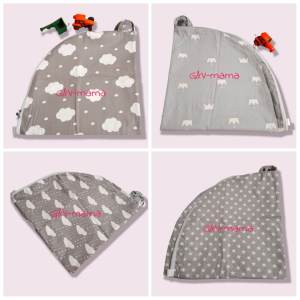 Vỏ gối chống trào ngược cho bé sơ sinh COTTON thoáng mát thấm hút kích thước lớn 70*70 cm