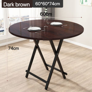Foldable Round Table Set Folding Dining Table Chair Indoor Outdoor Table Meja Lipat Meja Makan折疊桌