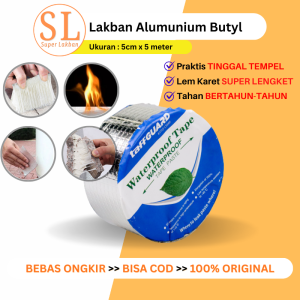 Perekat Ajaib Anti Bocor Asbes Lakban Tambal Bocor Atap Toren Kolam Renang Super Lengket Tahan Air