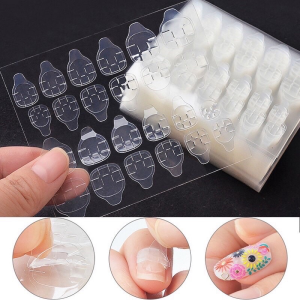 Set 24 Móng Tay Giả 2024 Có Keo Dán Acrylic Toàn Diện Phong Cách Hàn Quốc