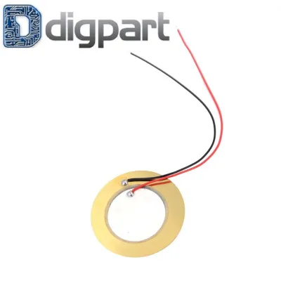 Piezo Elements 35mm Disc Drum Trigger Sensor Sonar + Kabel Tembaga