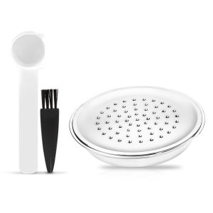 【i Cafilas】[QW01] Reusable Refillable Coffee Capsule Filter Rechargeable Nescafe Stainless Steel Crema Maker Cups Pods for Philips Senseo System machine  Tools Coffeeware