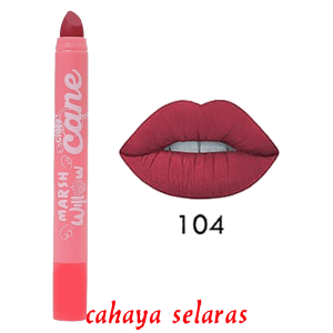 CANDY CANE MATTE LIP RED SERIES MARSHWILLOW  25GR | CRAYON LIPSTICK