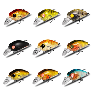 Floating Minnow Fishing Lures 3.5cm Jerkbait Mini Crankbait Swimbait Hard Jerk Baits for Saltwater Fishing