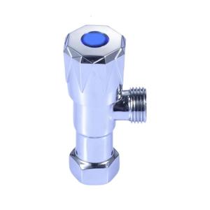Brass 1/2inch Turn Angle Stop Valves Bathroom High Flows Hot/Cold Water Stop Valves Water Flows Control Valves