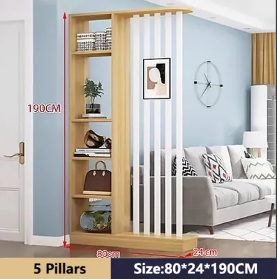 ALIVIA. Multi-layer storage rack for entrance Living room partition cabinet Screen rack Storage rack