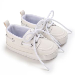 2026 New Fashion Baby Baptist Shoes Boy Girl Newborn Soft Soles Canvas Crib Soft 0-18Month First walking