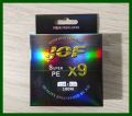 Natfishing สายSuper PE X9  Fiber form Japan 100 ม. by JOF x9 สายพีอี ถัก9 สายคุณภาพเนื้อสายนุ่มเนียน ทนการเสียดสี  [ pe007 ]. 