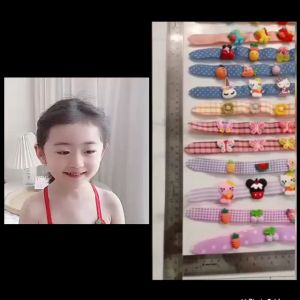 VELCRO PREMIUM KOREA KARAKTER LUCU & VALCRO RAMBUT 2IN1