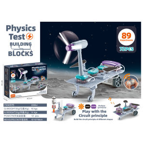 TikTok Same Style Childrens Educational Toys Science Experiment Kit Circuit Mobile Phone APP Rich Play Programming Building Blocks