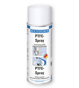 WEICON PTFE-Spray 400ml heat-resistant dry lubricant with non-stick effect