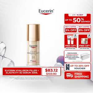 Eucerin Hyaluron Radiance-Lift Filler 3D Serum 30ml | Anti Aging Wrinkle Age Spot Hyaluronic Acid Derma Skincare