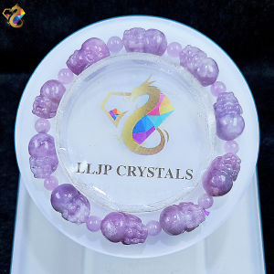 Natural Purple Tourmaline Pixiu Bracelet