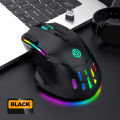 FIREWOLF RGB Gaming Rechargeable Wireless and Wired Gaming mouse BM520. 