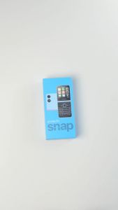 Snap Unlocked Flip Phone QWERTY 2025 US Warranty (Blue)    Dual SIM 4G LTE Cloud Phone OS 1000mAh 2.51" Display Bluetooth 5.0 QWERTY Keyboard Textured Shell 2MP Camera