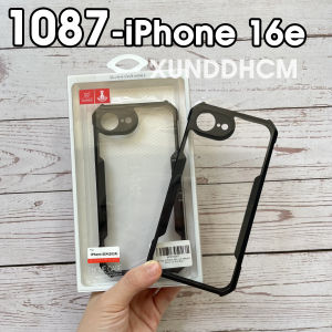 |HỎA TỐC HCM| Ốp lưng XUNDD iPhone 6 Plus/ 6S Plus/ 7 Plus/ 8 Plus iPhone 7/ 8/ SE 2/ SE 3/ 6/ 6S/ 16e (BEETLE SERIES) Chống shock Mặt lưng trong - Trong Suốt / Đen