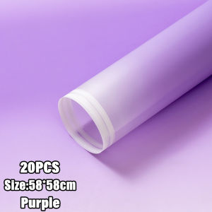 20PCS Gradient Flower Wrapper Waterproof DIY Gift Bouquet Packaging Material Wrapping Paper
