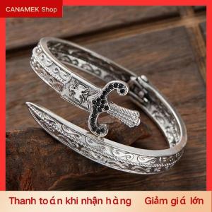 CS Xu Hướng Cổ Điển Khắc Hoa Thanh Kiếm Vòng Đeo Tay Người Đàn Ông Của Phụ Nữ Cá Nhân Punk Phong Cách Phụ Kiện Bên Đồ Trang Sức Quà Tặng