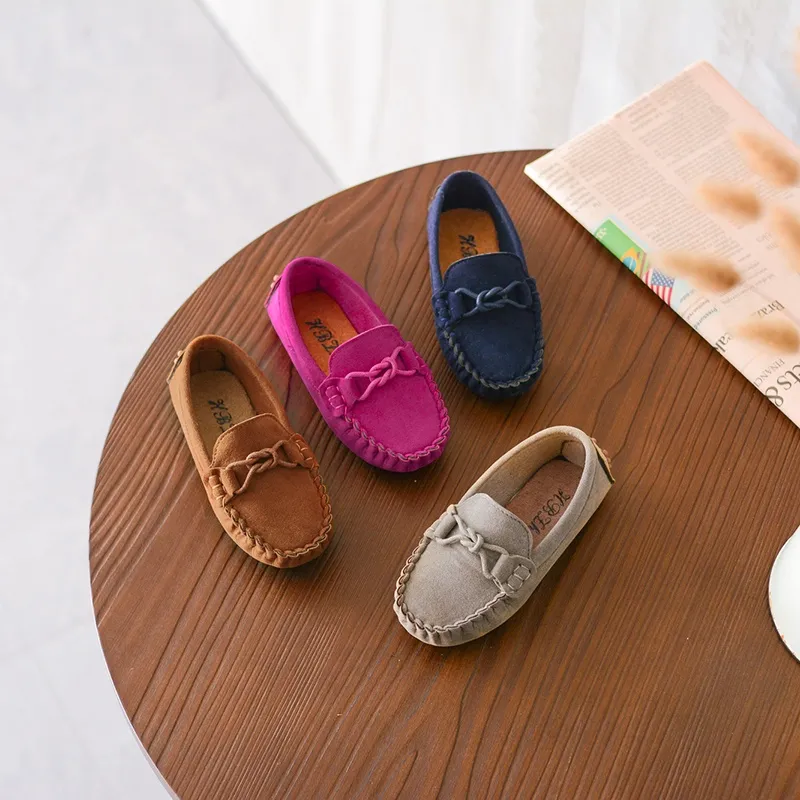 Kids slip sale on loafers