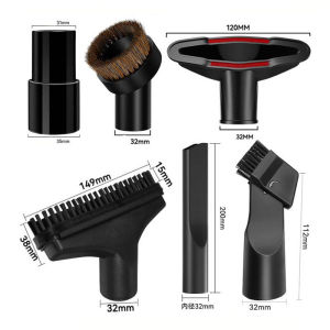 Pembersih Nozzle Vacuum Cleaner Penyedot Debu Universal Ukuran Pembersih Nozzle 6 In 1