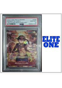 PSA 10 Monkey D Luffy #006 PROMO HOLO Treasure Boosters Set (ENGLISH) (2024) - One Piece Card GRADED