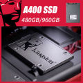 【จัดส่งในพื้นที่】SSD Kingston A400 SATA III 2.5 120GB 240GB 480GB 960GBสำหรับโน๊ตบุ๊ค และ คอมพิวเตอร์ตั้งโต๊ะ (เอสเอสดี). 