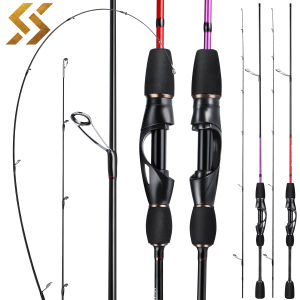 Sougayilang 1.68m 1.8m Lure Rod Solid Pointed Trout Fishing Rod UL Powerful Slow Jigging Ultra-light Spinning Rod