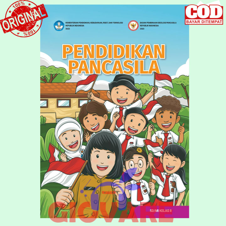 Buku Pendidikan Pancasila Kelas 2 Kurikulum Merdeka Original