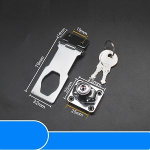 Ổ khóa cửa tủ có núm vặn làm từ thép không gỉ