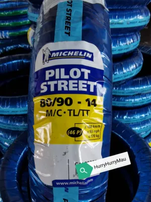 Michelin 80/90-14 Pilot Street OR Pilot Street 2 Tubeless