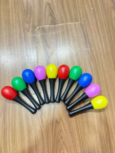 Maracas dùi gà nhỏ nhiều màu(1 CẶP=2 CÁI)