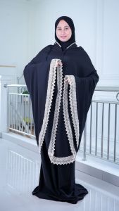 GALERI Mukena Rayon Polos Jumbo 2023 Mukena Hafeeza 2in1 Free sajadah dan Pouch