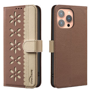 Phone Case For iPhone 16 15 14 13 12 11 Pro Max iPone 16 15 14 Plus iPhone 6 6S 7 8 Plus SE 2022 XR XS Max Lucky Grass Magnetic Leather Wallet Card Slot Flip Case Casing