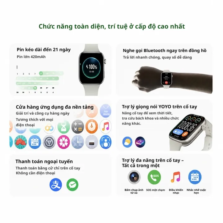 Đồng hồ thông minh HONOR Watch X5i, Màn hình AMOLED 1.97, Gọi Bluetooth, Pin 21 ngày, 109 chế độ thể thao, Theo dõi sức khỏe cả ngày, Chống nước IP68 | BigBuy360 - bigbuy360.vn Đồng hồ thông minh HONOR Watch X5i, Màn hình AMOLED 1.97, Gọi Bluetooth, Pin 21 ngày, 109 chế độ thể thao, Theo dõi sức khỏe cả ngày, Chống nước IP68 | BigBuy360 - bigbuy360.vn